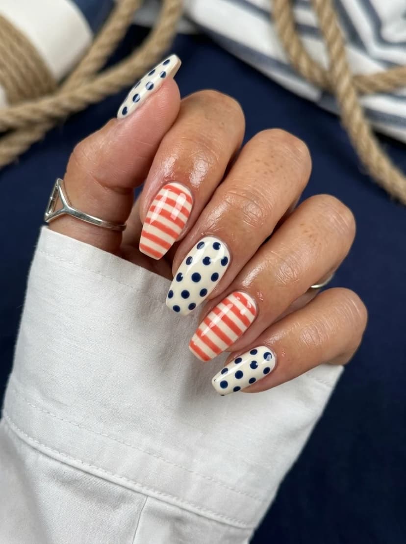 Nautical Stripes and Polka Dots