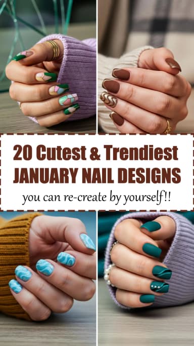 đź’… 20 Stunning January Nail Designs That'll Make Your Hands Look Beautiful 2026 | Best January Nail Ideas | Winter Manicure Ideas | January Nail Art