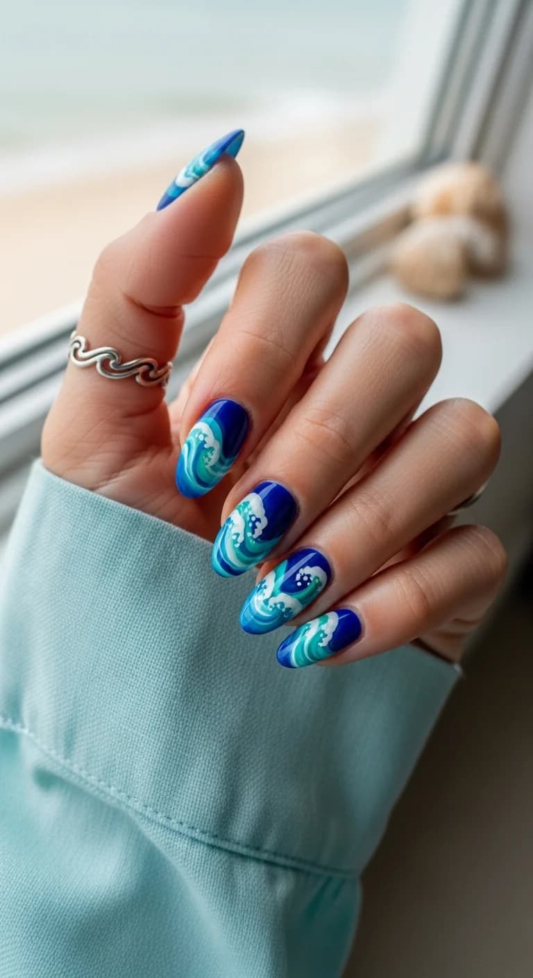 Ocean Wave Swirls