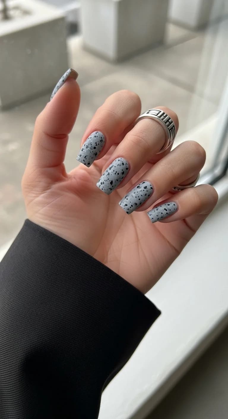 Speckled Stone Matte Finish