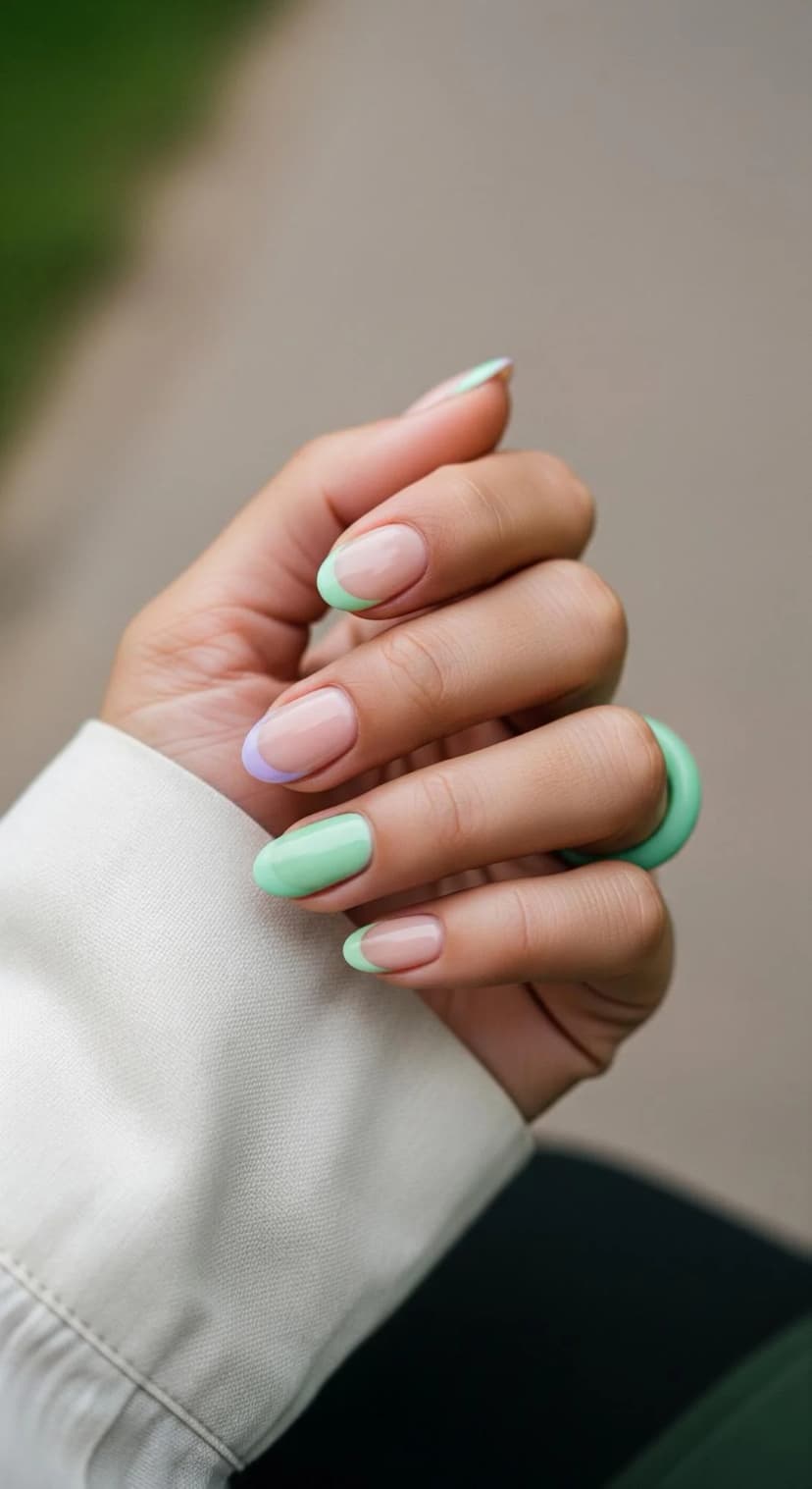 Classic Clean Neutral Nail Look