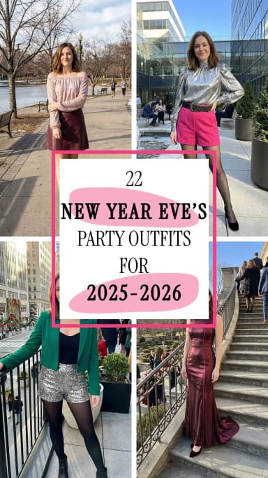 22 New Year's Eve Party Outfits for a Fabulous Countdown 2025 πβ¨ | Best NYE Outfit Ideas | What to Wear for New Year's Eve Party | Stylish Countdown Celebration Looks