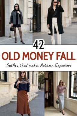 42 Old Money Fall Outfits Worth Saving Before The Weather Turns