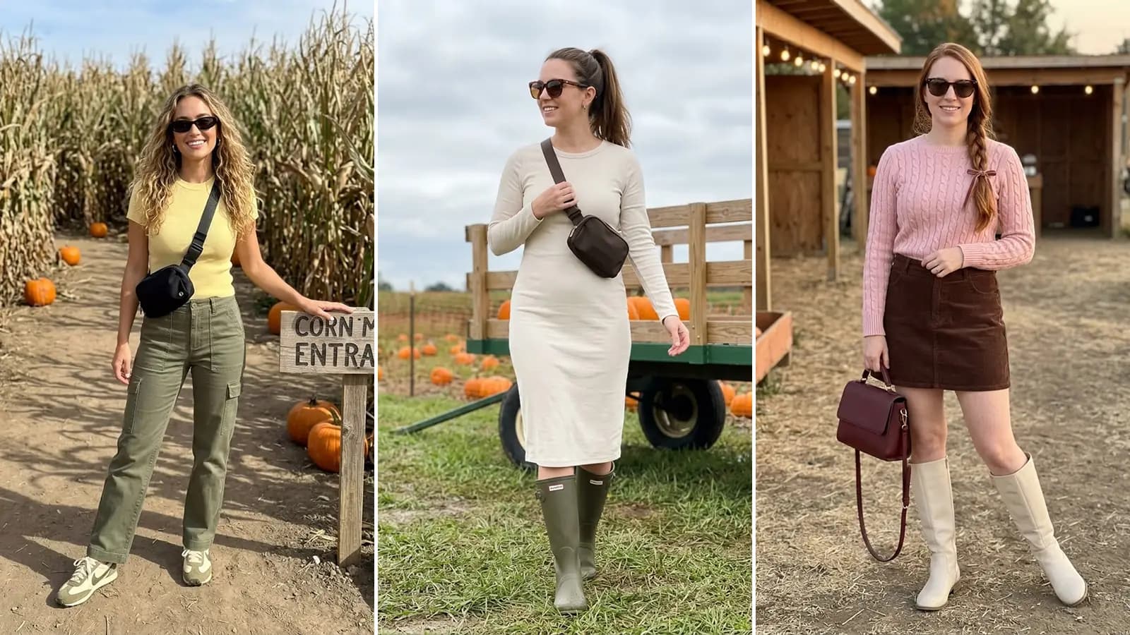 Cute & stylish pumpkin patch outfit ideas for women 2026