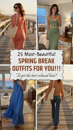25 Spring Break Outfits for Your Perfect Vacation 2026 π΄β¨ | Best Spring Break Outfit Ideas | Effortless Vacation Style | Trendy Spring Break Fashion