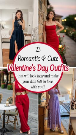 💕 23 Stunning Valentine's Day Outfits That'll Make You Look Beautiful and Romantic 2026 | Best Valentine's Day Outfit Ideas | Romantic Date Night Looks