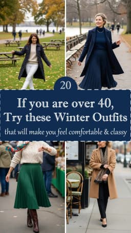 25 Winter Outfits for Women Over 40 2025 โ๏ธโจ | Best Winter Outfit Ideas for Mature Women | Timeless Style & Elegance | Sophisticated Winter Fashion