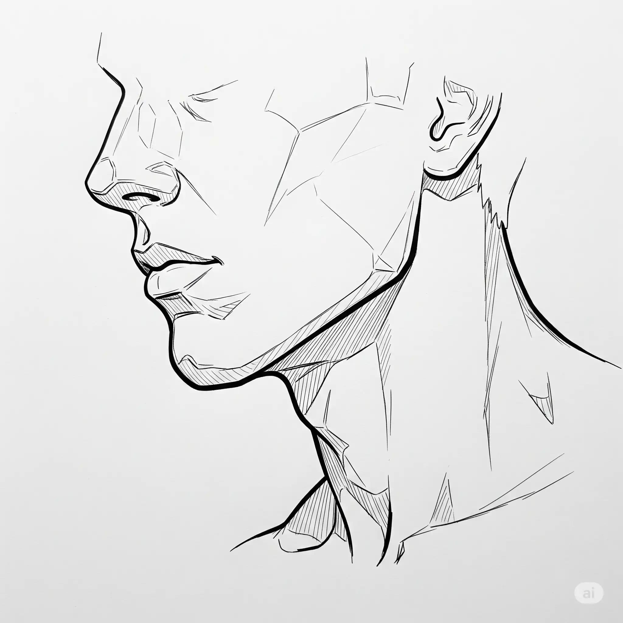 Angular Jawline