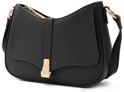 Crescent Shoulder Bag (Black)