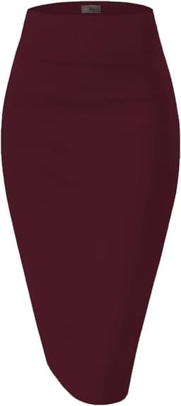 High Waist Pencil Suit Skirt