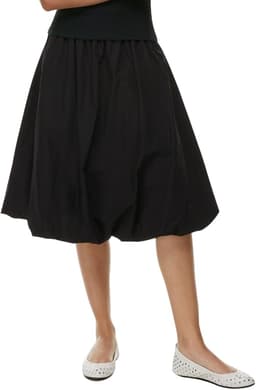 High Waist A-Line Bubble Skirts