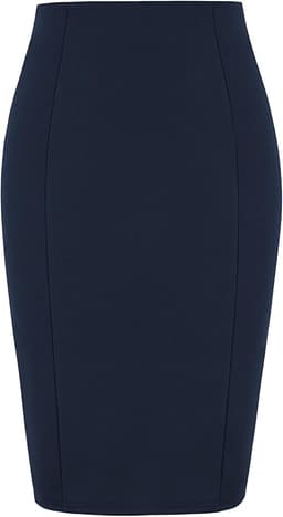 Womens Knee Length Pencil Skirt