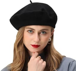 Classic Wool Beret Cap Hat