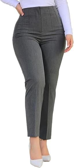 Straight Trouser Pant (Dark Grey)