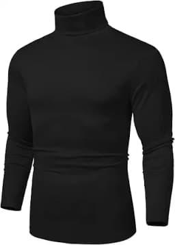 Black Turtleneck Sweater