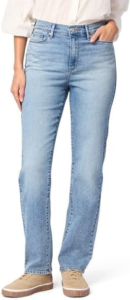 High-rise Straight Jeans