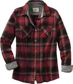 Long Sleeve Plaid Flannel Button Up Shirt
