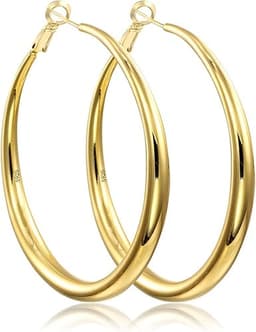 Sterling Silver Hoop Earrings
