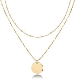 14K Gold Plated Layering Necklaces