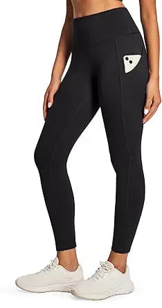 Black Fleece Lined Leggings