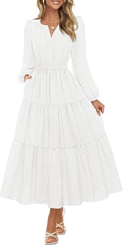 Fall Long Sleeve Maxi Dress