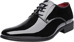 Black Patent Leather Dress Shoes