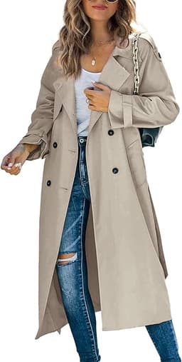 Women's Long Trench Coat