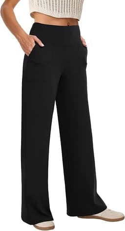 High Waist Wide Leg Pants