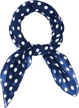 Chiffon Square Patterned Scarf