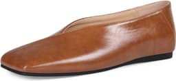 Square Toe Ballet Flats for Women