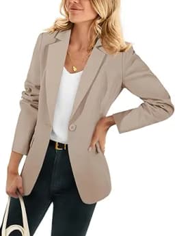 Blazers Open Front Jackets Blazer