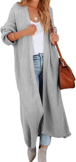 Women's Oversized Long Cardigan Sweaters