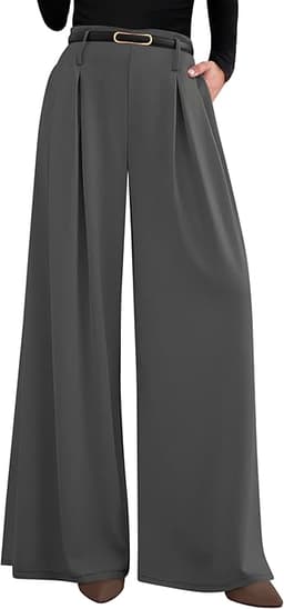 Womens Fall Wide Leg Trousers