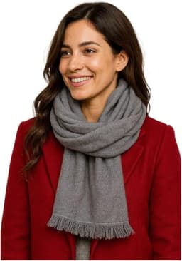 Elegant Lightweight Wool Scarf for Women