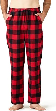 Red Plaid Pajama Pants