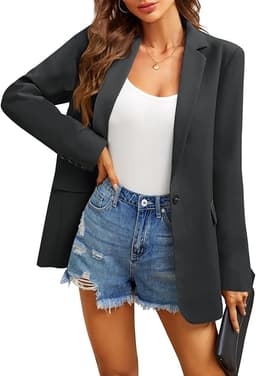 Casual Oversized Blazer Suit Jacket