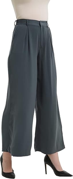 Women High Waist Casual Wide Leg Long Palazzo