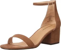Brown Heeled Sandals