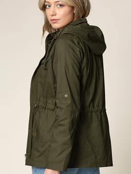 Women's Casual Military Anorak Jacket