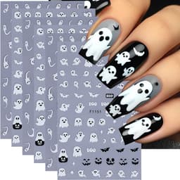 Halloween Ghost Nail Art Stickers