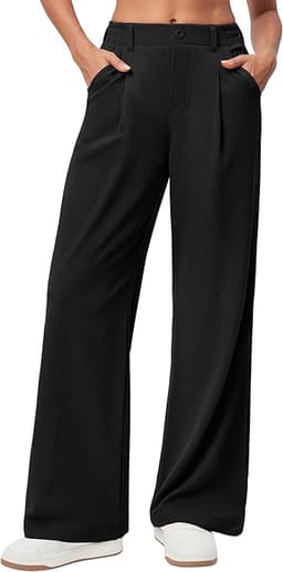 Wide Leg Pants Woman Stretchy Pants