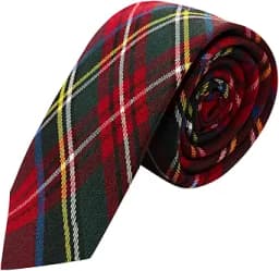 Red Tartan Tie