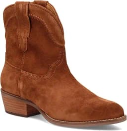 Round Toe Western Roper Booties