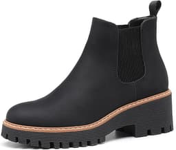 Womens Chunky Platform Chelsea Boot