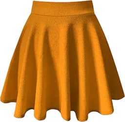 Rust Skater Skirt