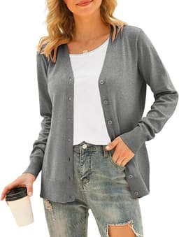 Knit Cardigan Sweater