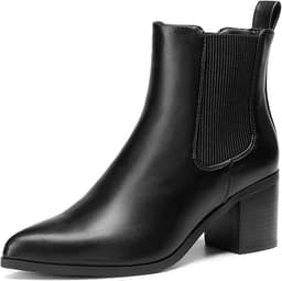 Retro Elastic Chelsea Ankle Boots