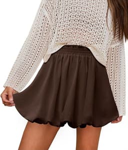 Bubble Skirt Mini Skorts