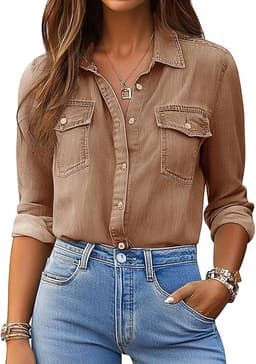 Denim Shirt Women