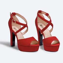 Platform Chunky High Heels Sandals